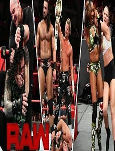 WWE Monday Night RAW 08 April 2019